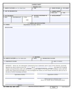 Charge Sheet Template PDF | Free Sheet Templates