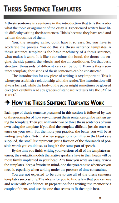 Thesis Paper Sheet Template